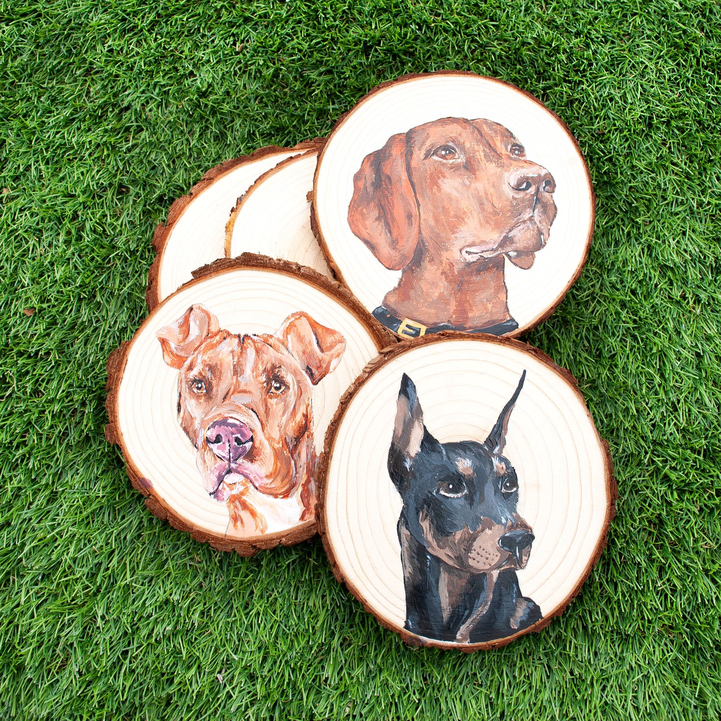 Personalized pet portrait 13-15 cm.